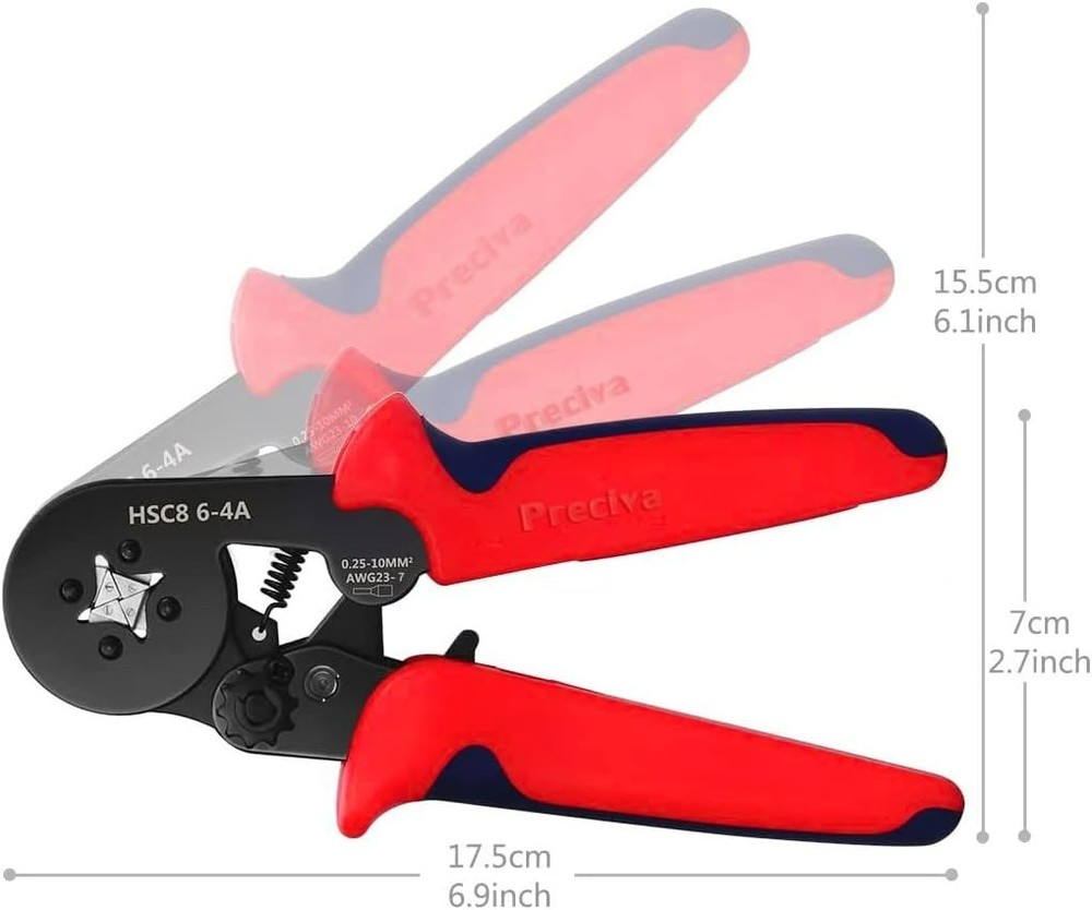 Professional Wire Crimping Tool Kit - Self-Adjustable 1200PCS Connector Set