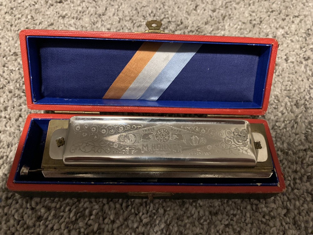 Vintage Super R Chromonica M. Hohner Harmonica