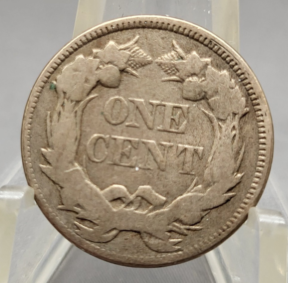 1857 U.S Flying Eagle Cent Penny Type Coin Small Letters