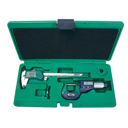 Insize 5022-E Precision Meas.Tool Kit, Digital Caliper