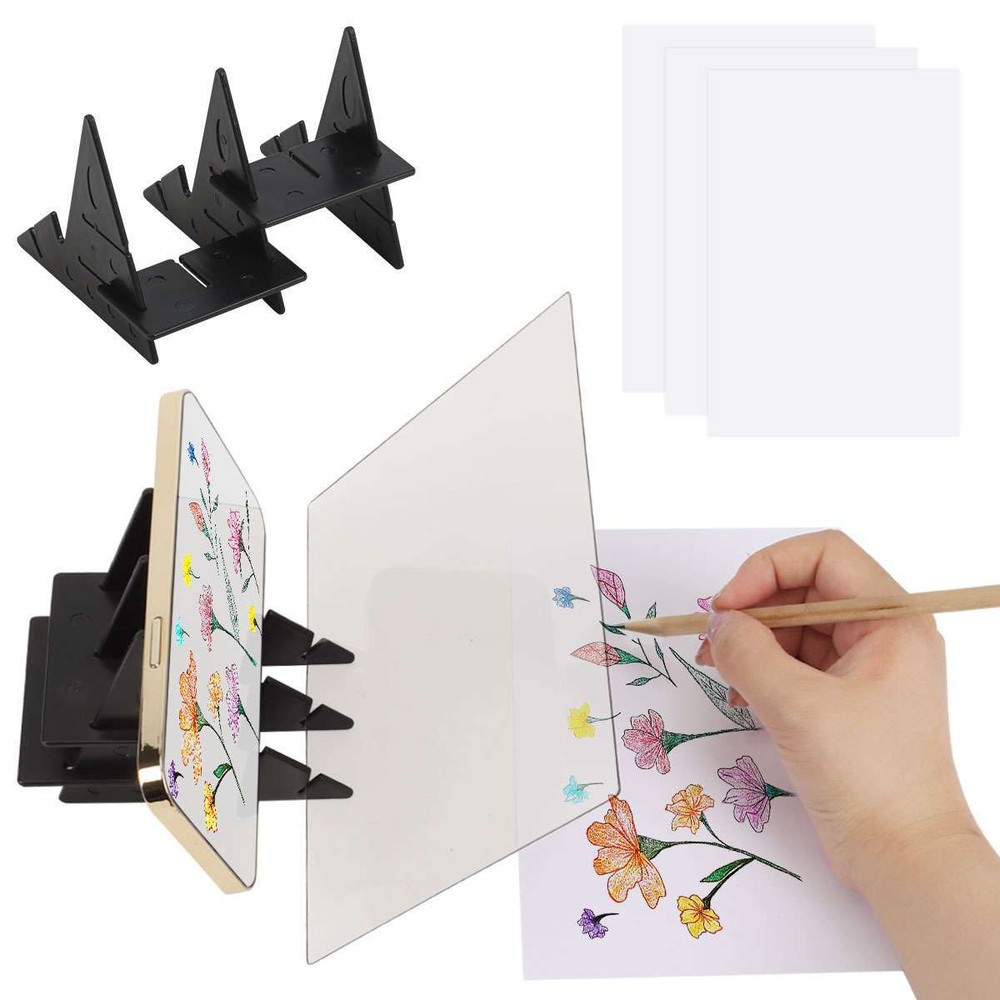Sketch Pad Tracing Drawing Board Optical Projector Art Painting Reflection