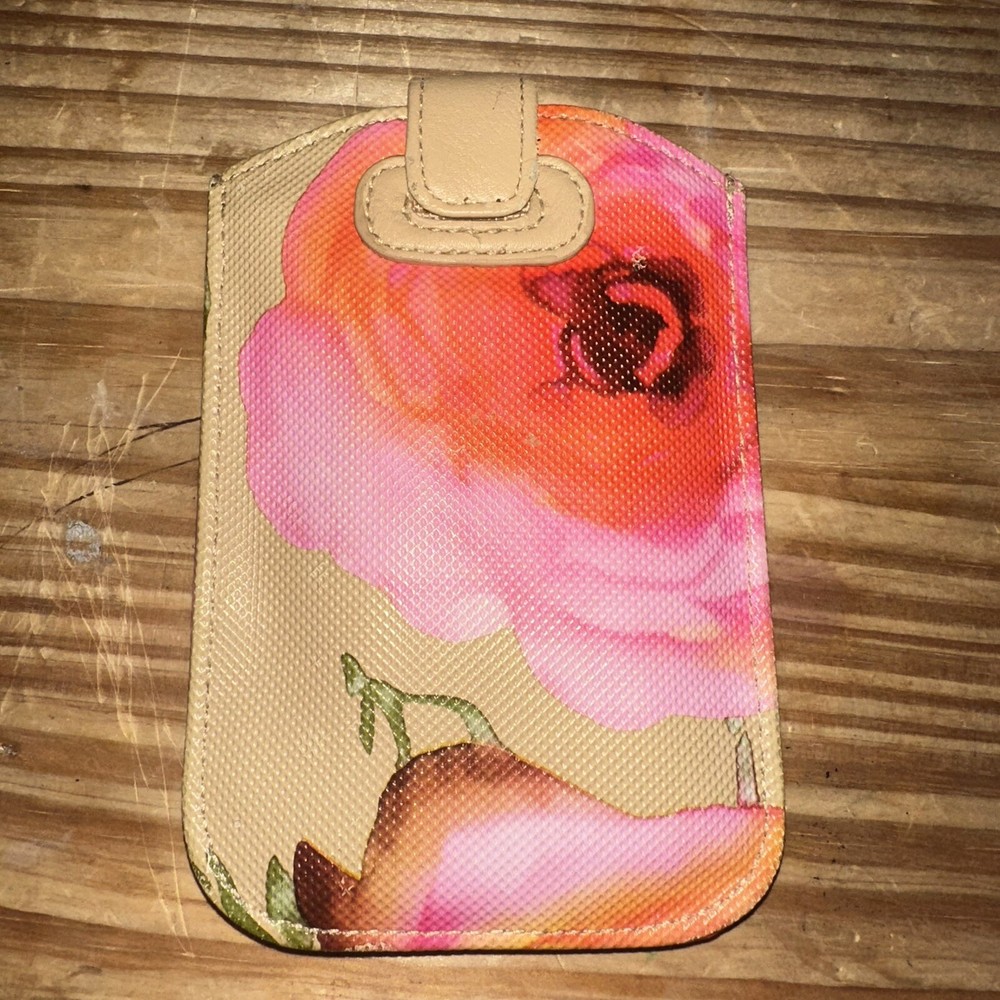 Boho Botanical Tech Wristlet Padded Electronics Clutch Travel Essentials