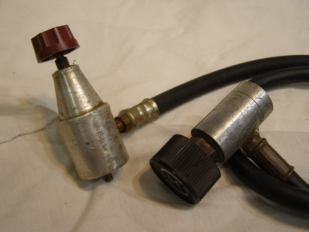2 Older Propane MAP Gas Torch Hoses Untested