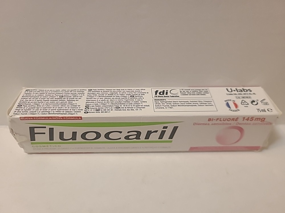 Fluocaril Bi-Fluore Sensitive Toothpaste 75ml