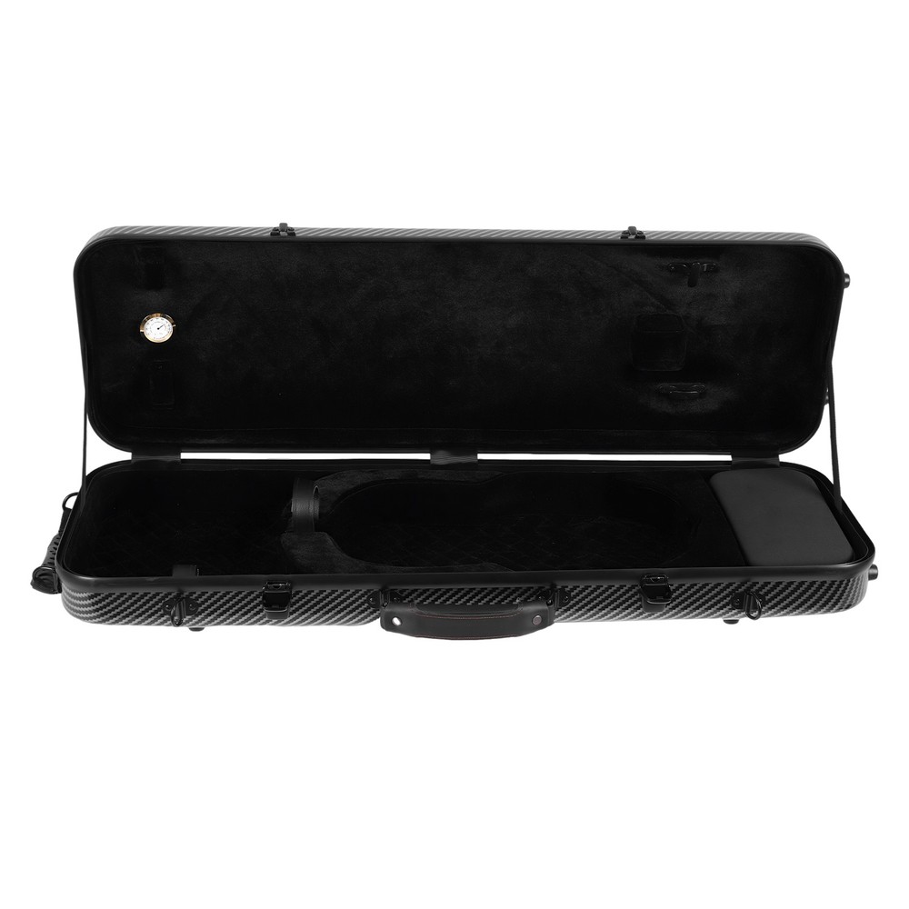 Hard Shell Violin Case for 4/4 Size with Handle Oblong Violin Box for Daily Use
