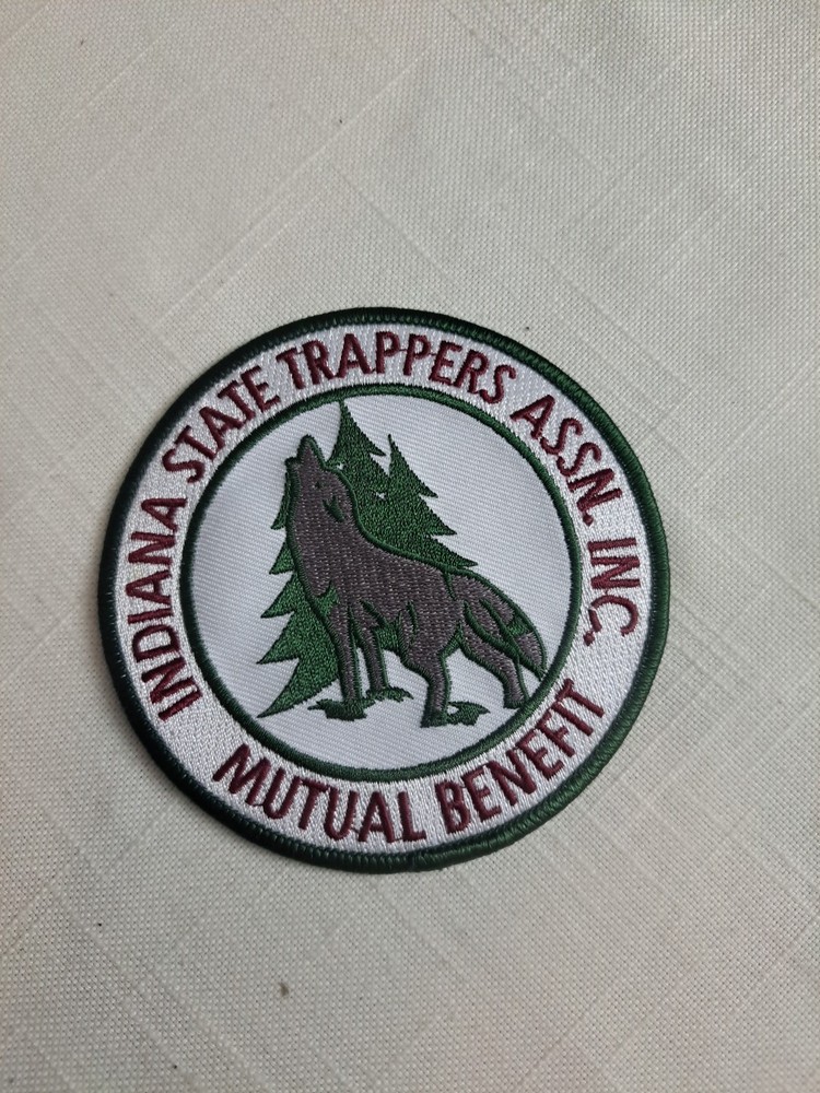 Indiana State Trappers Assn. Mutual Benefit Patch
