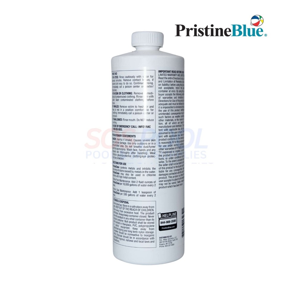 PristineBlue Pristine Clean Metal Control | 32oz | 13232 (4 Pack)