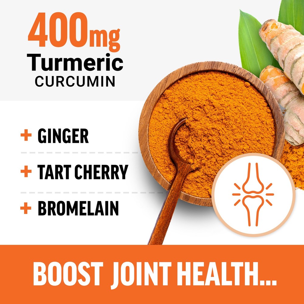 Support Joint Flexibility - Force Factor Turmeric Curcumin 180 Chews
