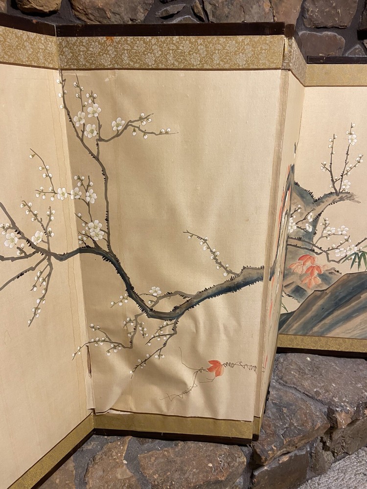 japanese 4 panel screen / divider