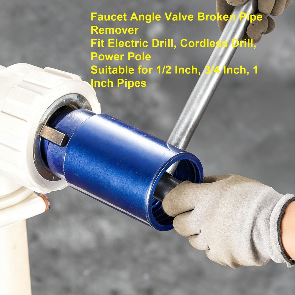 3-in-1 Internal Pipe Wrench Efficient Broken Pipe Extractor IQSD