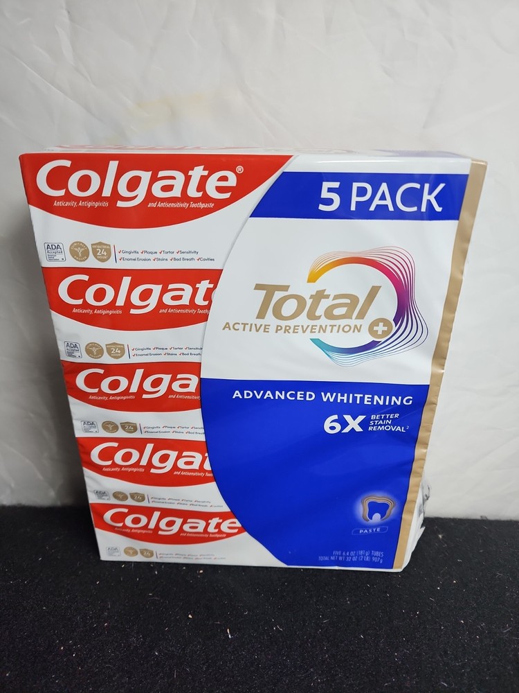 Total Active Prevention Clean Mint Toothpaste, Anticavity Fluoride Toothpaste, C