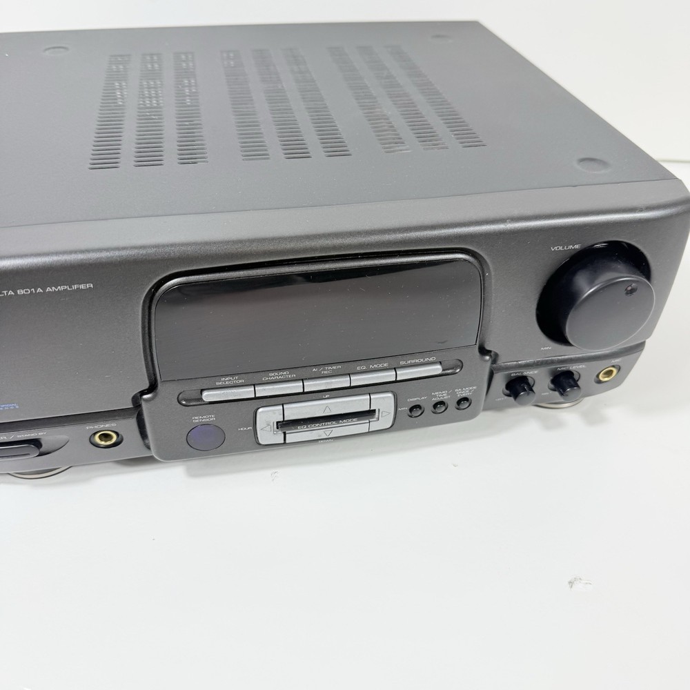 Rare Goodmans Delta 801A Amplifier W/ Equaliser Tested Working Hifi Separate