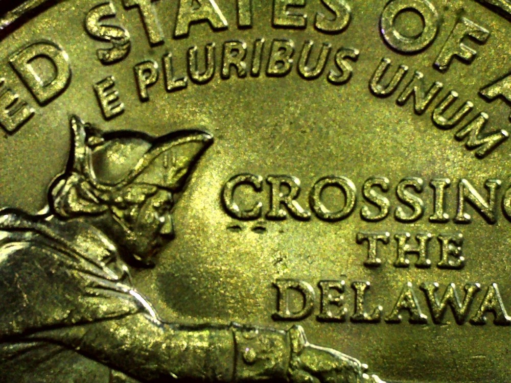 2021-P Crossing The Delaware Multiple Die Errors #0011