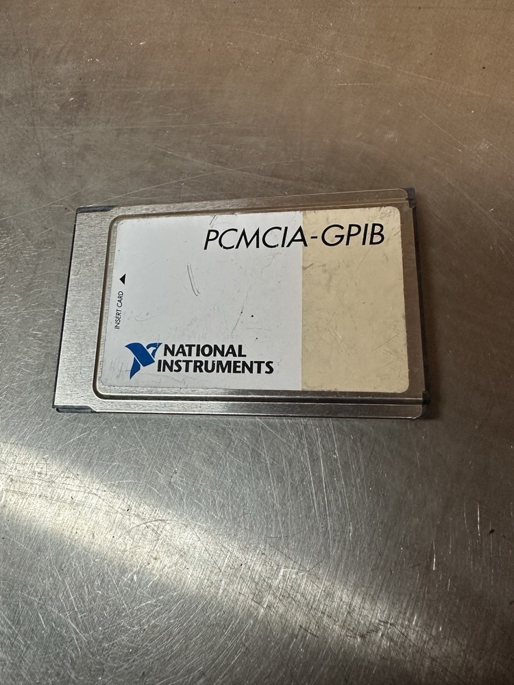 National Instruments 184713B-01 Type II, PCMCIA-GPIB Interface Card. Untested
