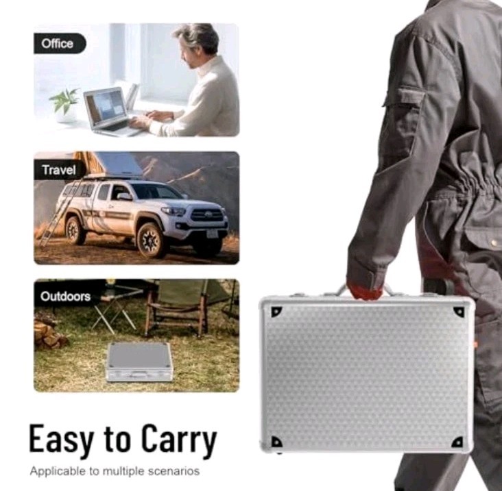 Starlink Mini Case,Starlink Mini Accessories,Aluminum Organizer for Starlink