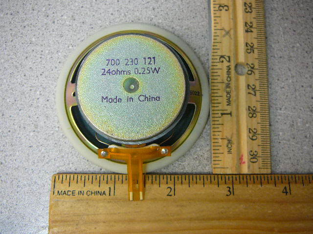 Loudspeaker 24 Ohm .25W Round Speaker **NEW**