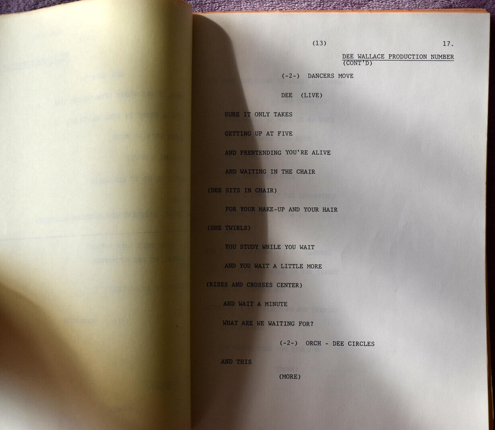 1983 " Movie Blockbusters! " CBS Television Original Screenplay Script