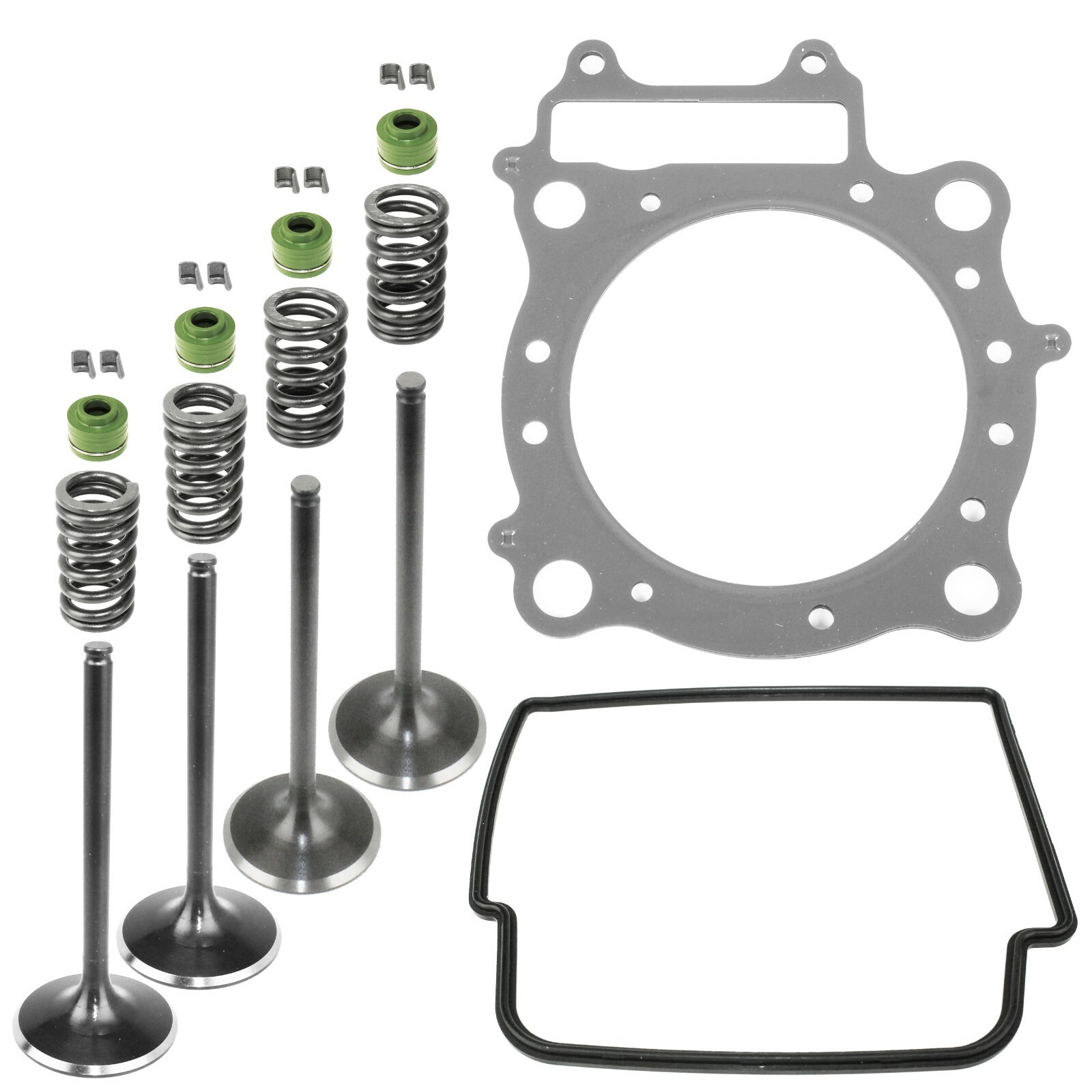 Cylinder Intake Exhaust Valve Gasket Kit for Honda CRF450R 2007 2008