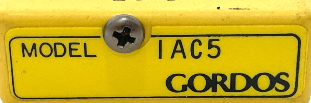 USED Gordos IAC5 Solid State Relay