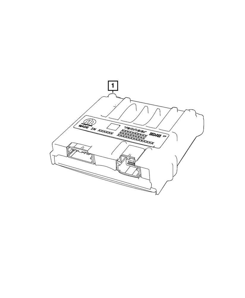 Genuine Mopar Module 68603667AA