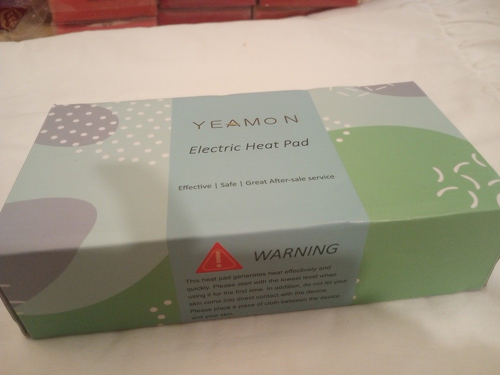 Yeamon Portable Cordless Heating Pad, Fast Heating Pad