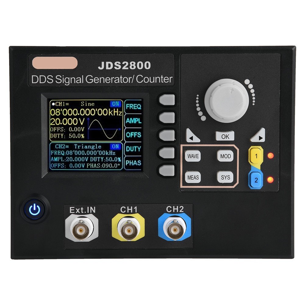 JDS2800 DDS Function Arbitrary Waveform Signal Generator Software(60MHz HZHZ