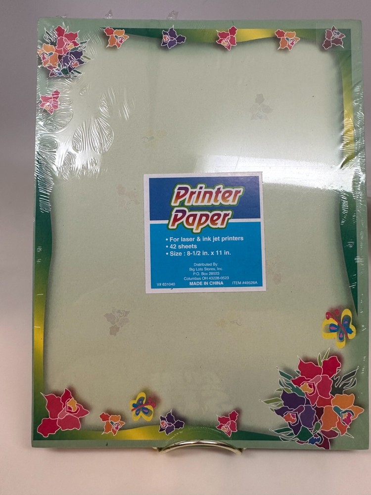 Decorative Printer Paper, Envelopes & Labels - Various designs -You choose!