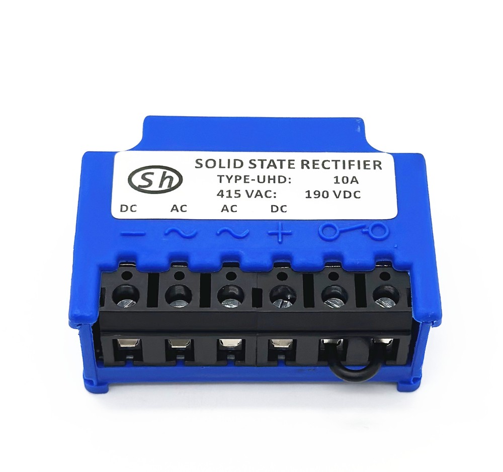 TYPE-UHD 10A 415VAC 190VDC SOLID STATE RECTIFIER half wave Brake Module