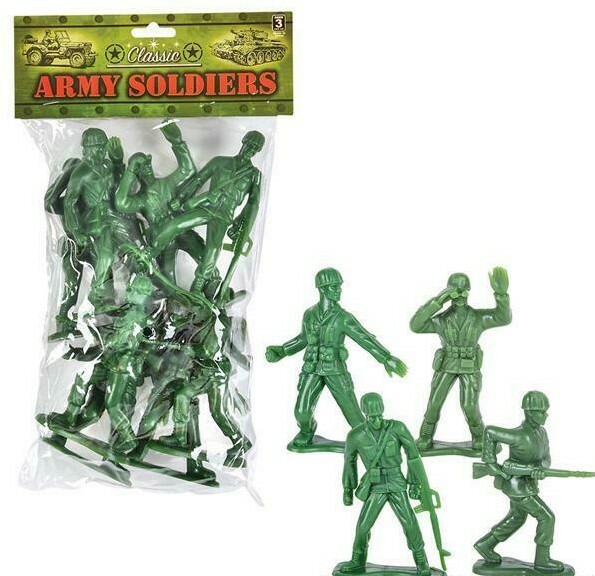 4" Army Figures - 8 Piece Assortment