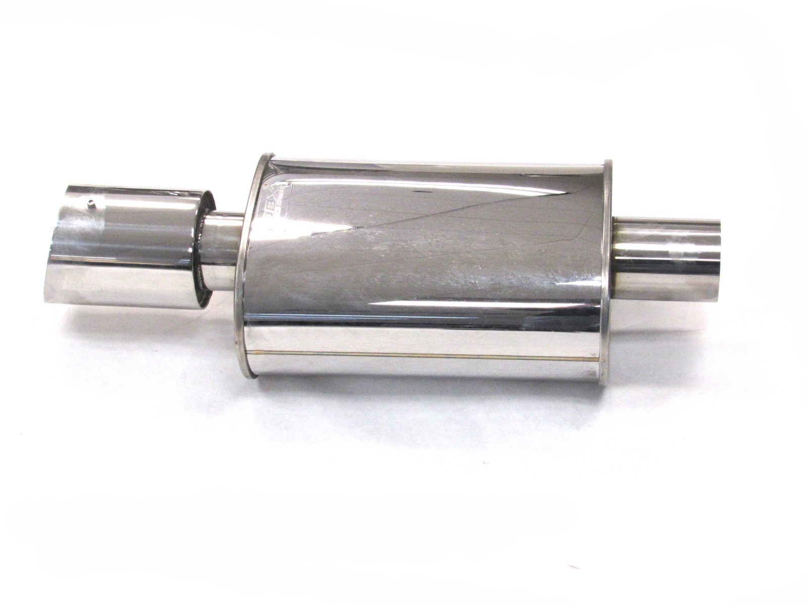 OBX Stainless Forza Tuning Muffler Harpoon 3.0" Center In Performance Universal