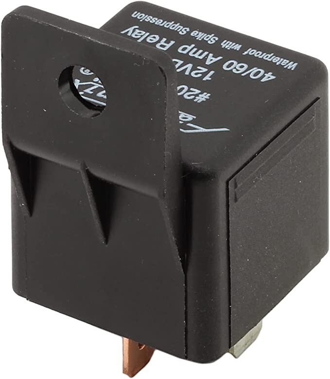 Fastronix High Current 40/60A Relay Panel with Interlocking Sockets 900-004