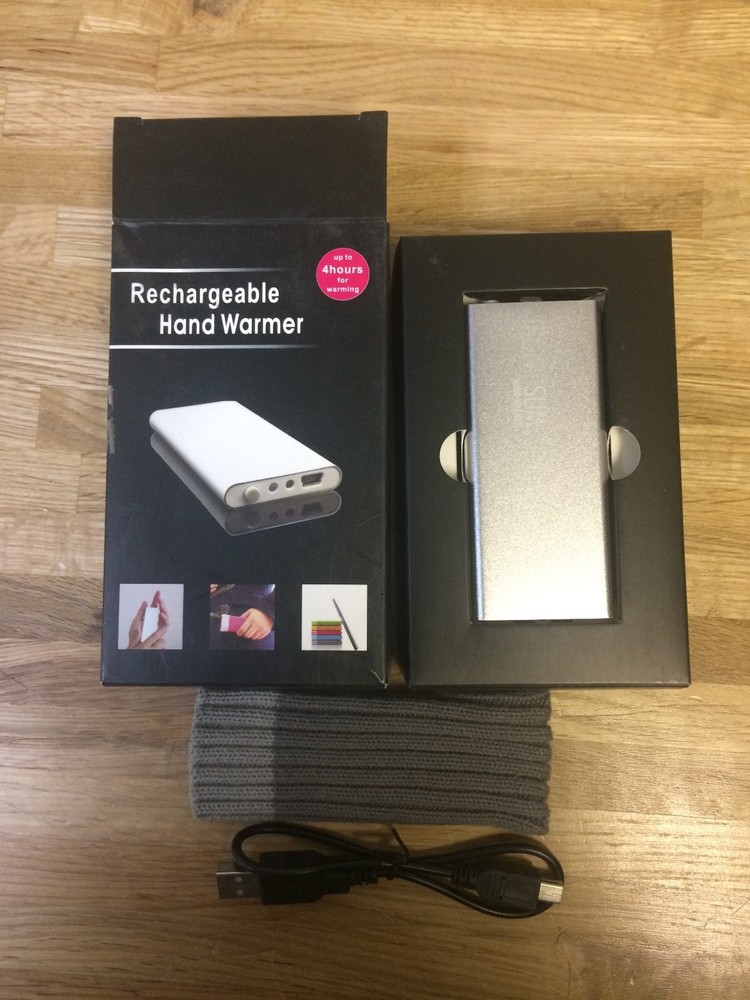 Thermo-Slim Rechargeable Hand Warmer