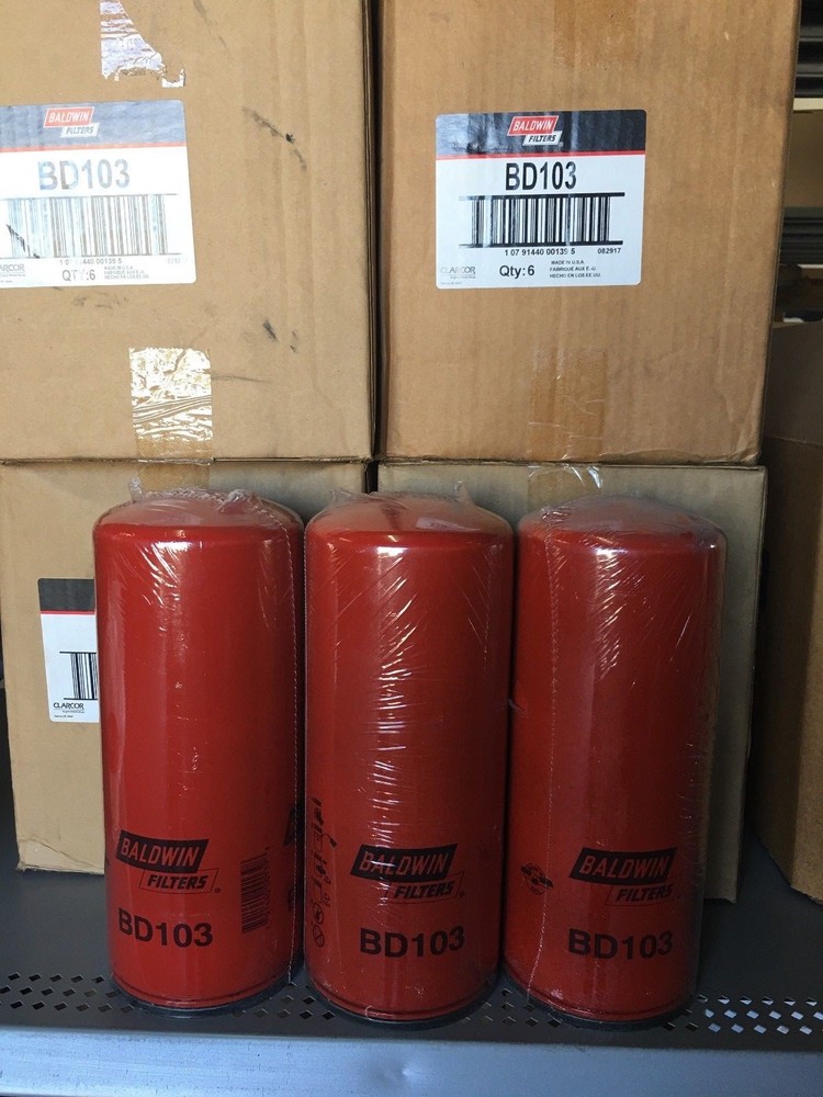 BALDWIN BD103 CUMMINS ENGINE OIL FILTER ( 3 PACK)