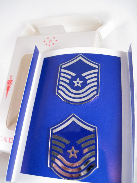 USAF  MSG  emblems  set mint (xg219)--