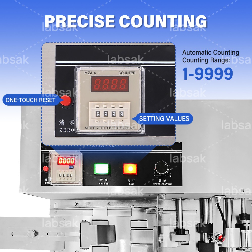 Digital Display High-Speed Automatic Pagination Paper Card Counting Machine