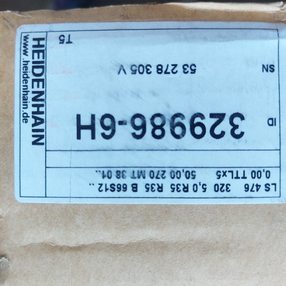 Heidenhain LS476 320mm Linear Encoder / Linear Scale, ID 329 986-6H NEW Open Box