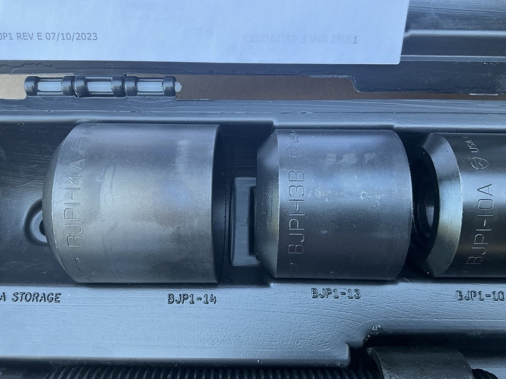 Snap-on BJP1 Ball Joint Press Adapter Set. Very Nice.
