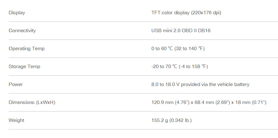 Autel AL329 OBD2 Car Engine Error Code Reader Scanner Diagnostic Tool