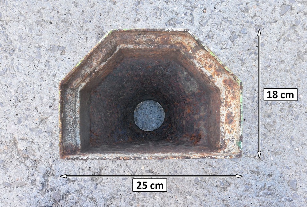 old cast iron drain hopper - FREE DELIVERY