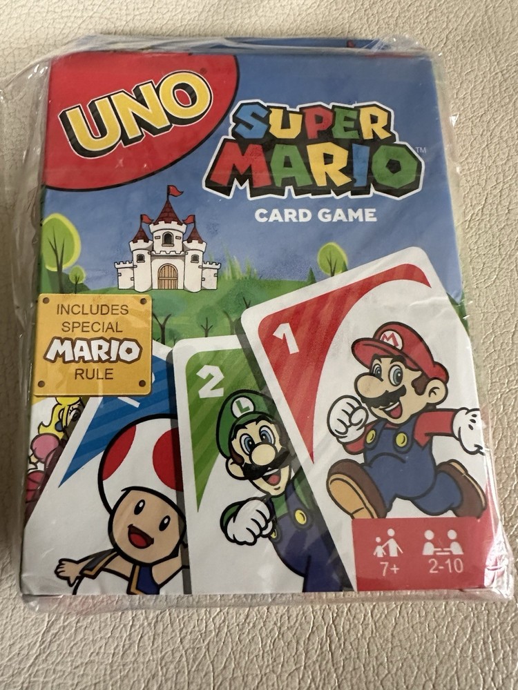 Super Mario UNO card