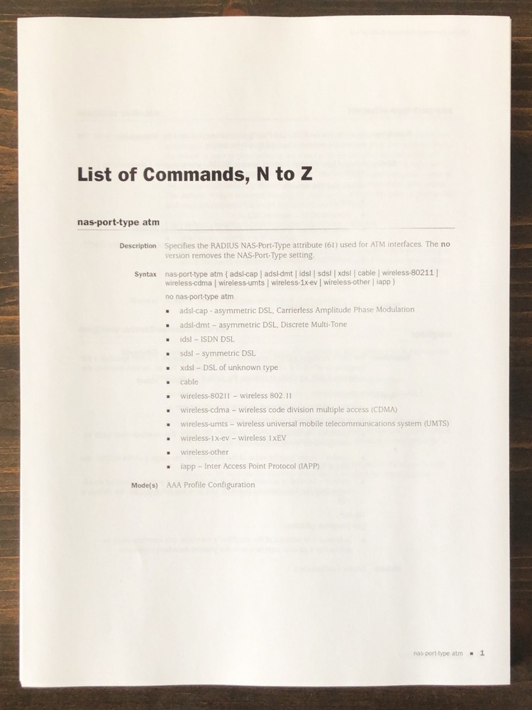 Juniper Networks - Command Reference Guide N to Z (2004)
