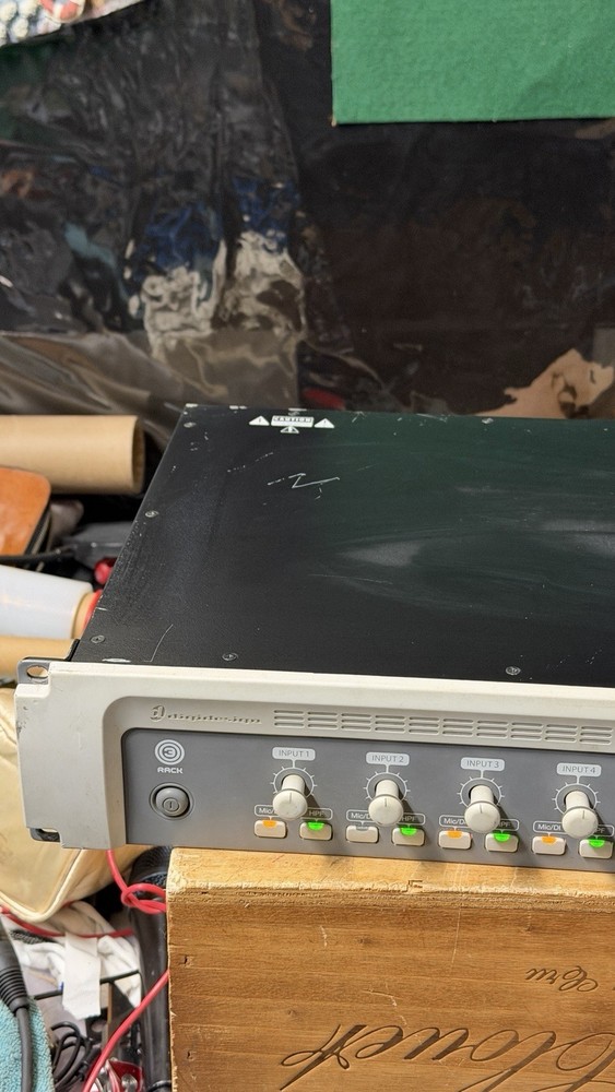 Digidesign 003 Rack Audio Interface Pro Tools FireWire Tested