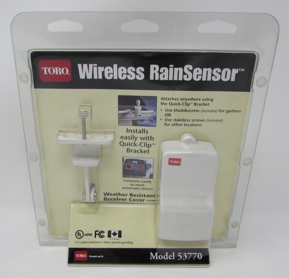 Toro Wireless Rain Sensor Kit – Sensor & Receiver New Model 53770