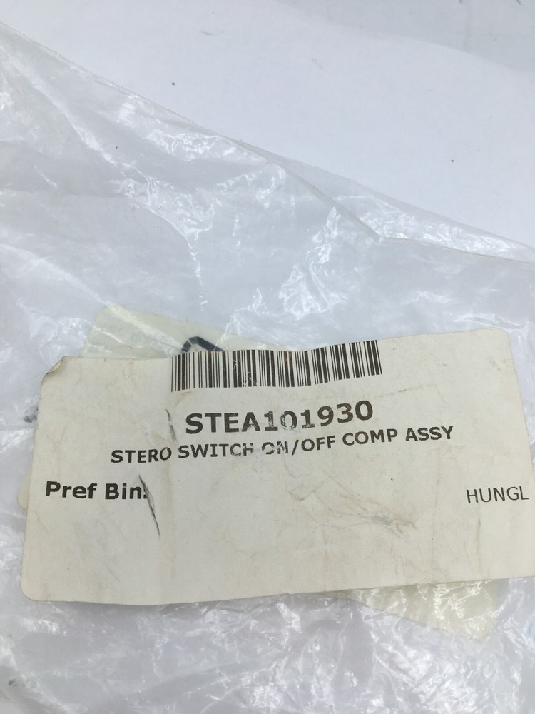 Stero Dishwasher On/Off Switch Comp Assembly A101930 New
