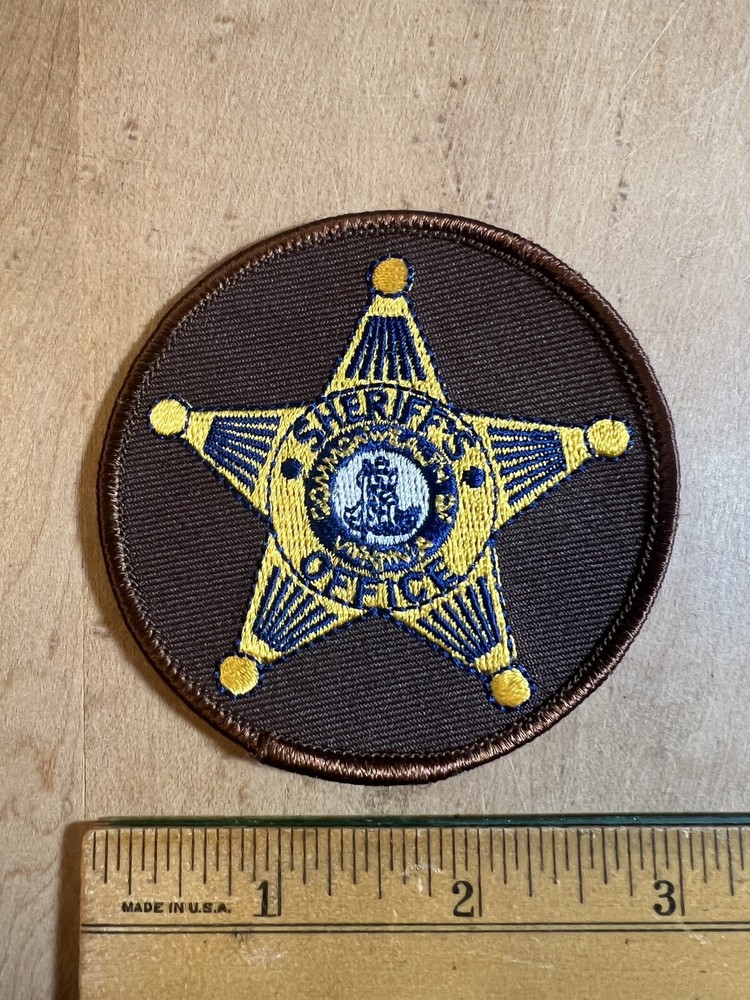 VIRGINIA SHERIFF OFFICE SHOULDER PATCH VA