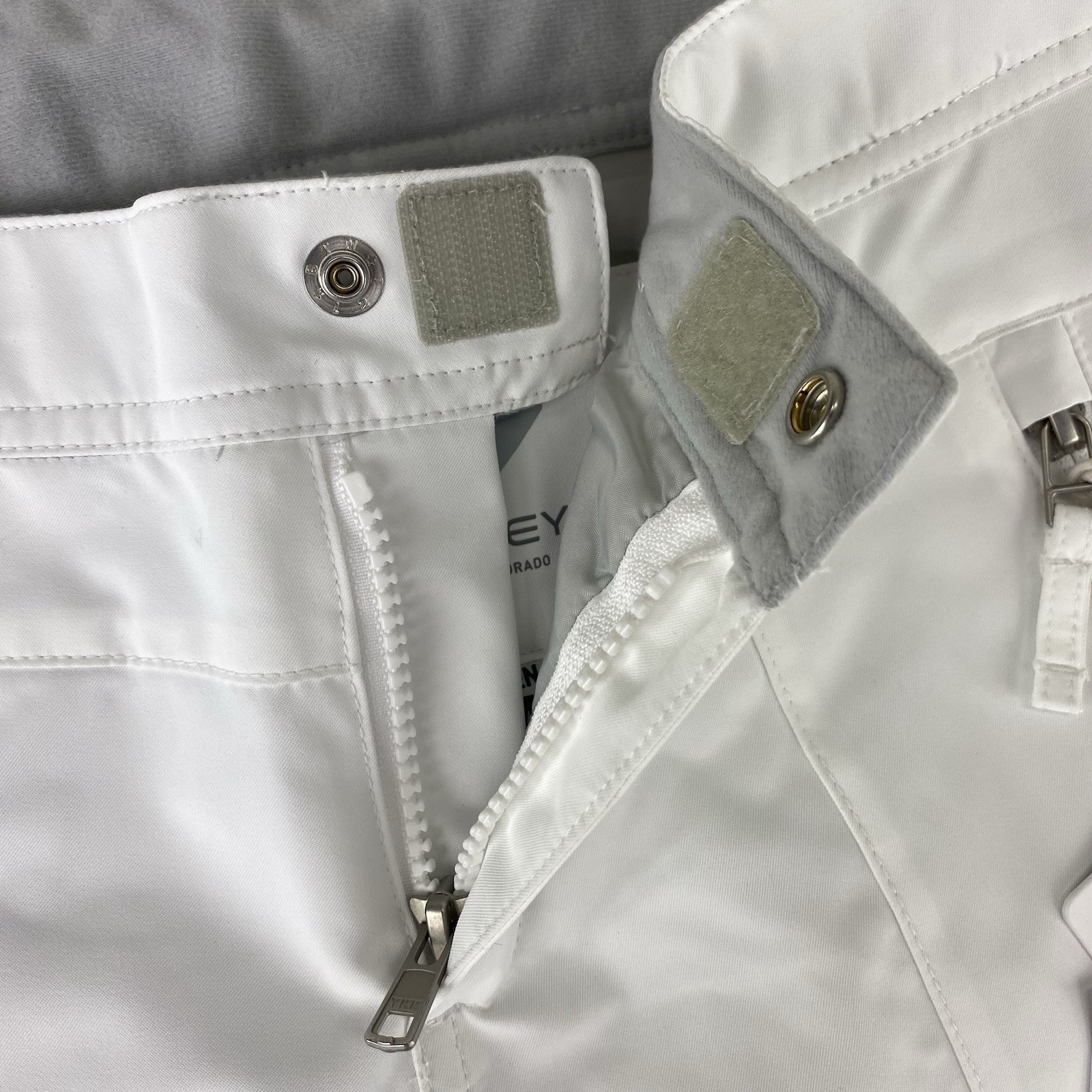 Obermeyer Snow Ski Brooke Pants Teen Girls Size Medium White Skiing Snowboard