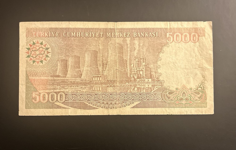 5000 Bin Turk Lirasi, 1970