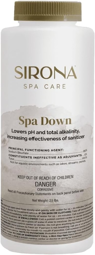 Sirona Spa Care Spa Down  2.5 LB