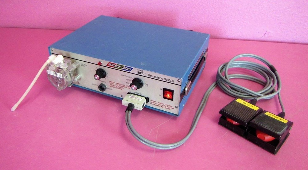 Circon ACMI BC-60B BICAP System ESU Electrosurgical Generator & Footswitch