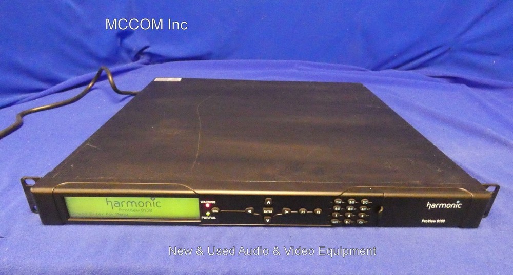 Harmonic ProView 8100 Series Model 8130 Integrated Receiver/ Decoder